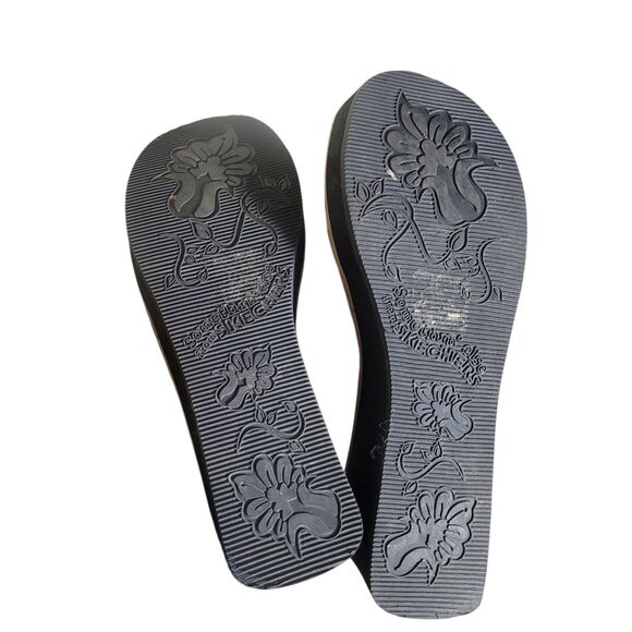 Skechers Somethin Else Beaded Chunky Platform Sandals Womens 9 (approximate) Y2K - Picture 9 of 11